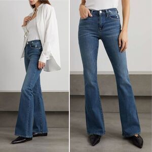 FRAME Denim Le High Flare in Ashton Wash High Rise Flared Jeans Women’s Size 26